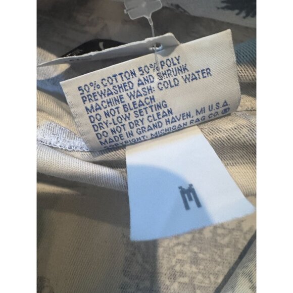 VTG Michigan Rag Co Lighthouse Hooded Jacket NWT – Men’s Medium / Unisex Coastal - Picture 4 of 16